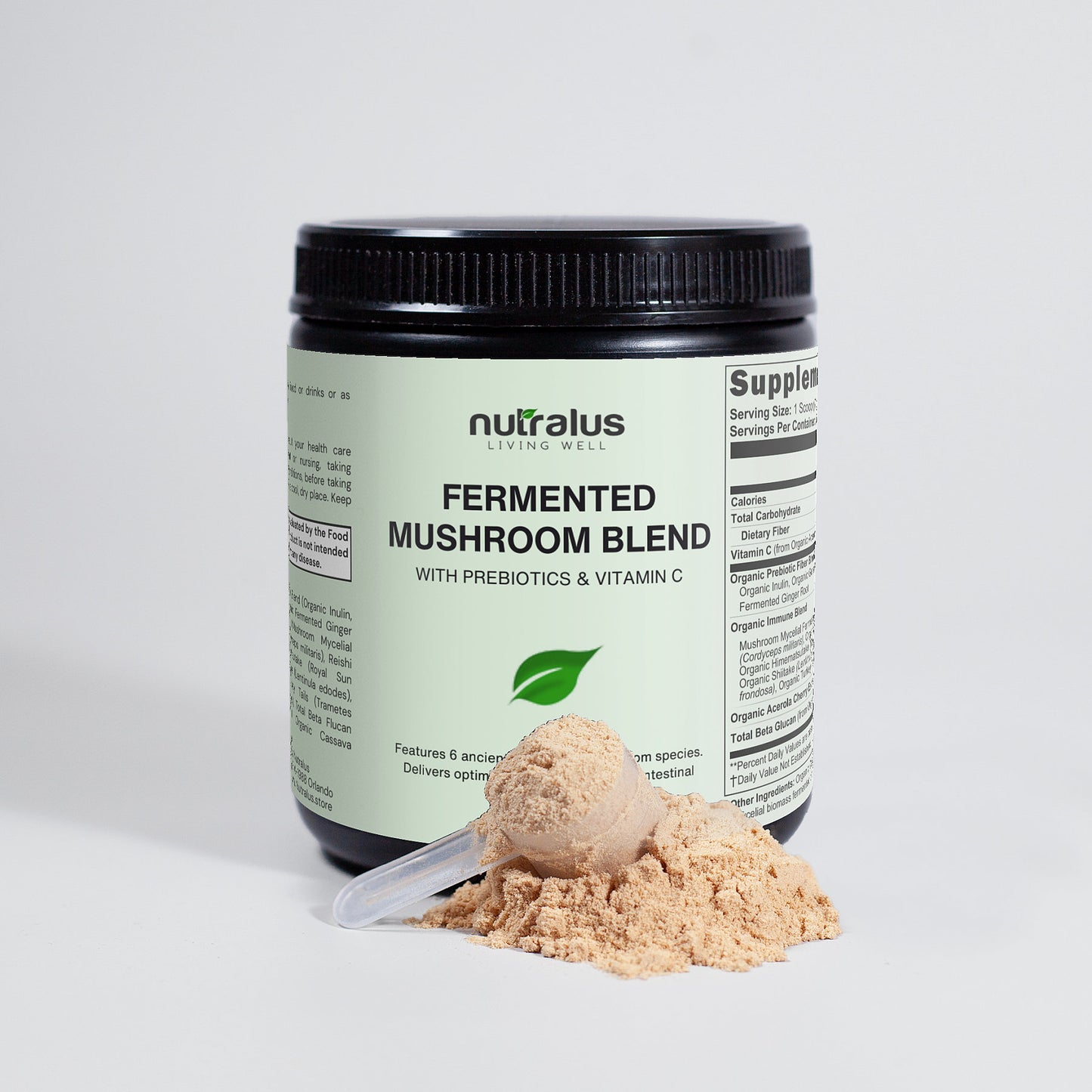 Fermented Mushroom Blend - NUTRALUS