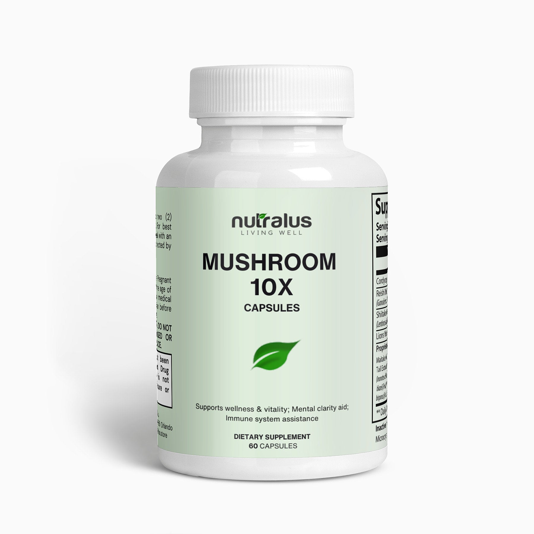 Mushroom Complex 10 X - NUTRALUS