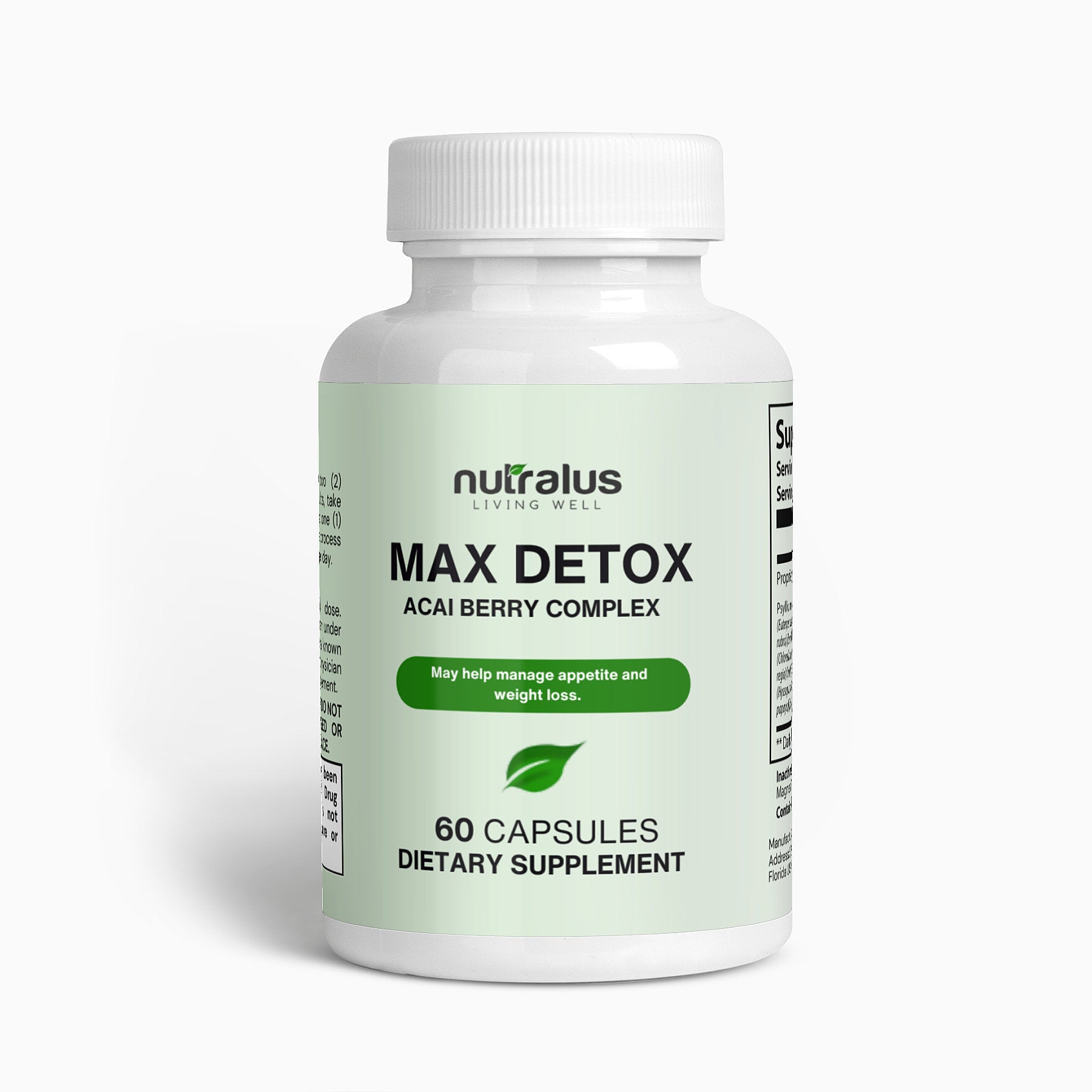 Max Detox (Acai detox) - NUTRALUS