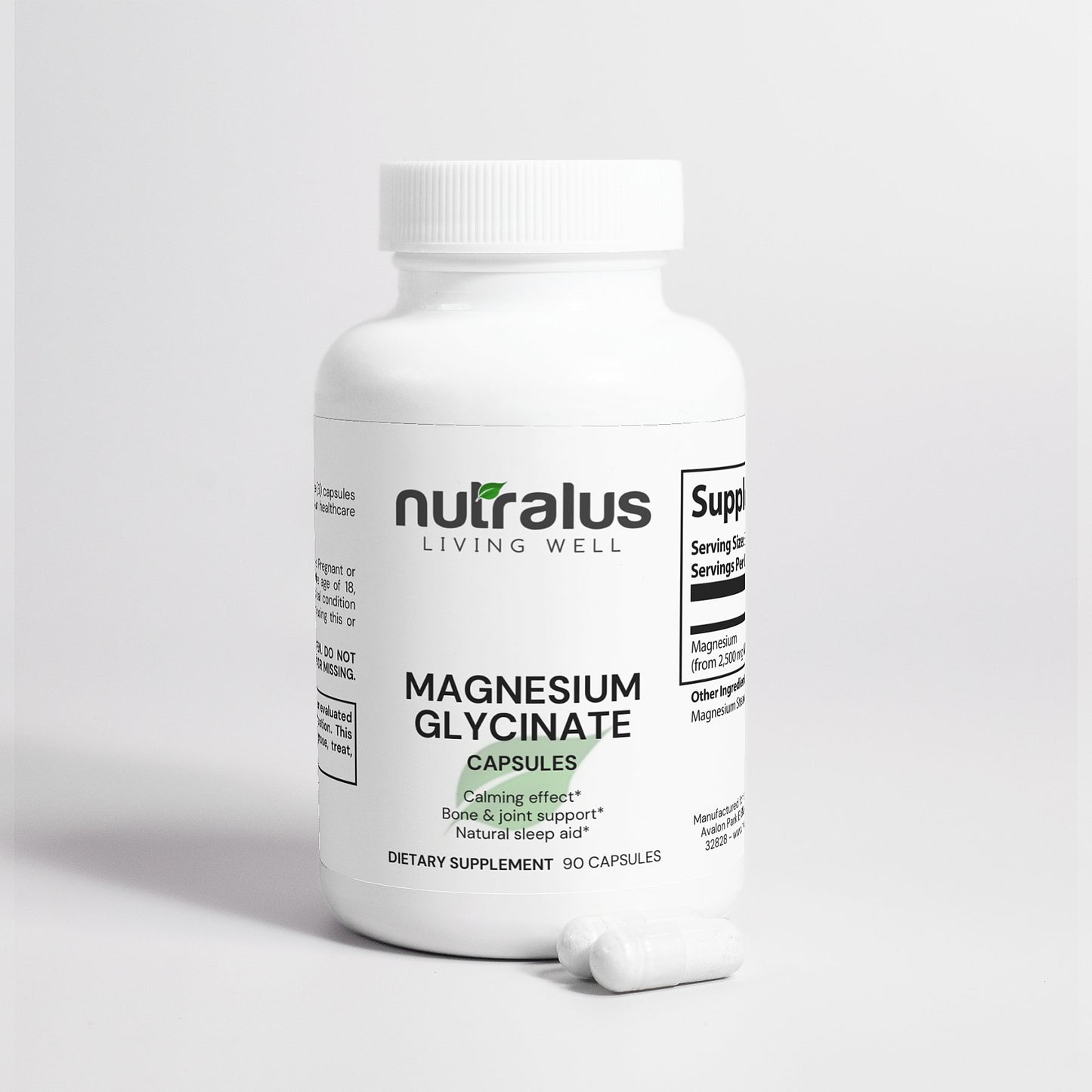 Magnesium Glycinate - NUTRALUS