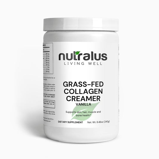 Grass-Fed Collagen Creamer (Vanilla) - NUTRALUS