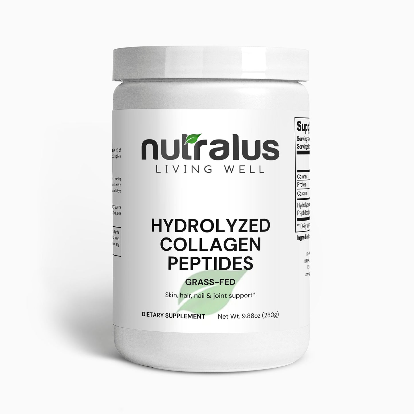 Grass-Fed Hydrolyzed Collagen Peptides - NUTRALUS