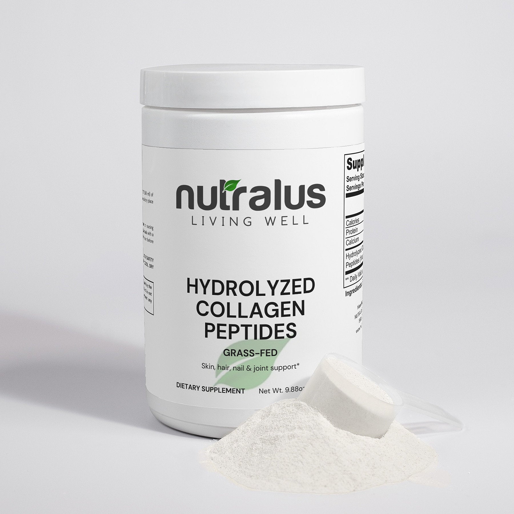 Grass-Fed Hydrolyzed Collagen Peptides - NUTRALUS