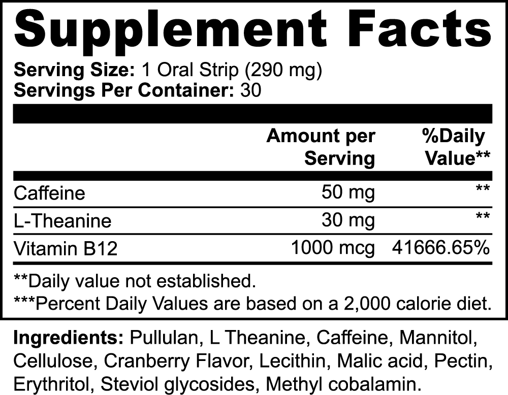 Energy Strips - NUTRALUS