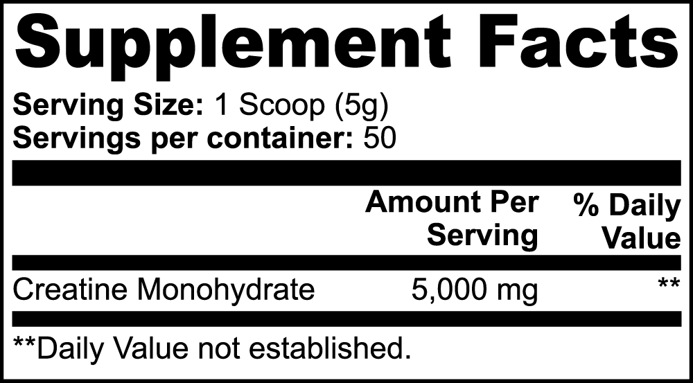 Creatine Monohydrate - NUTRALUS