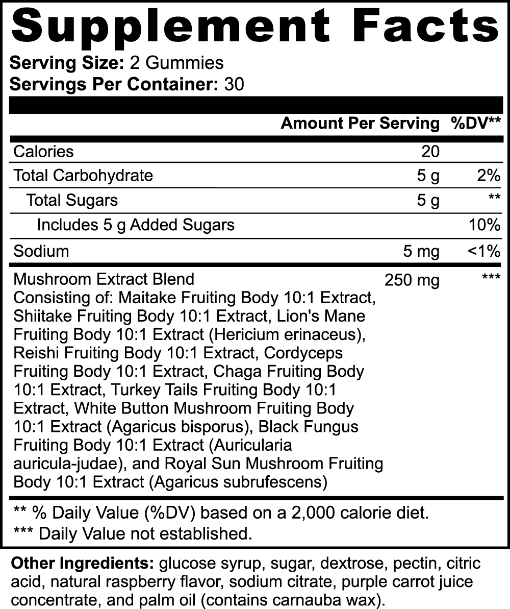 Mushroom Extract Complex - NUTRALUS