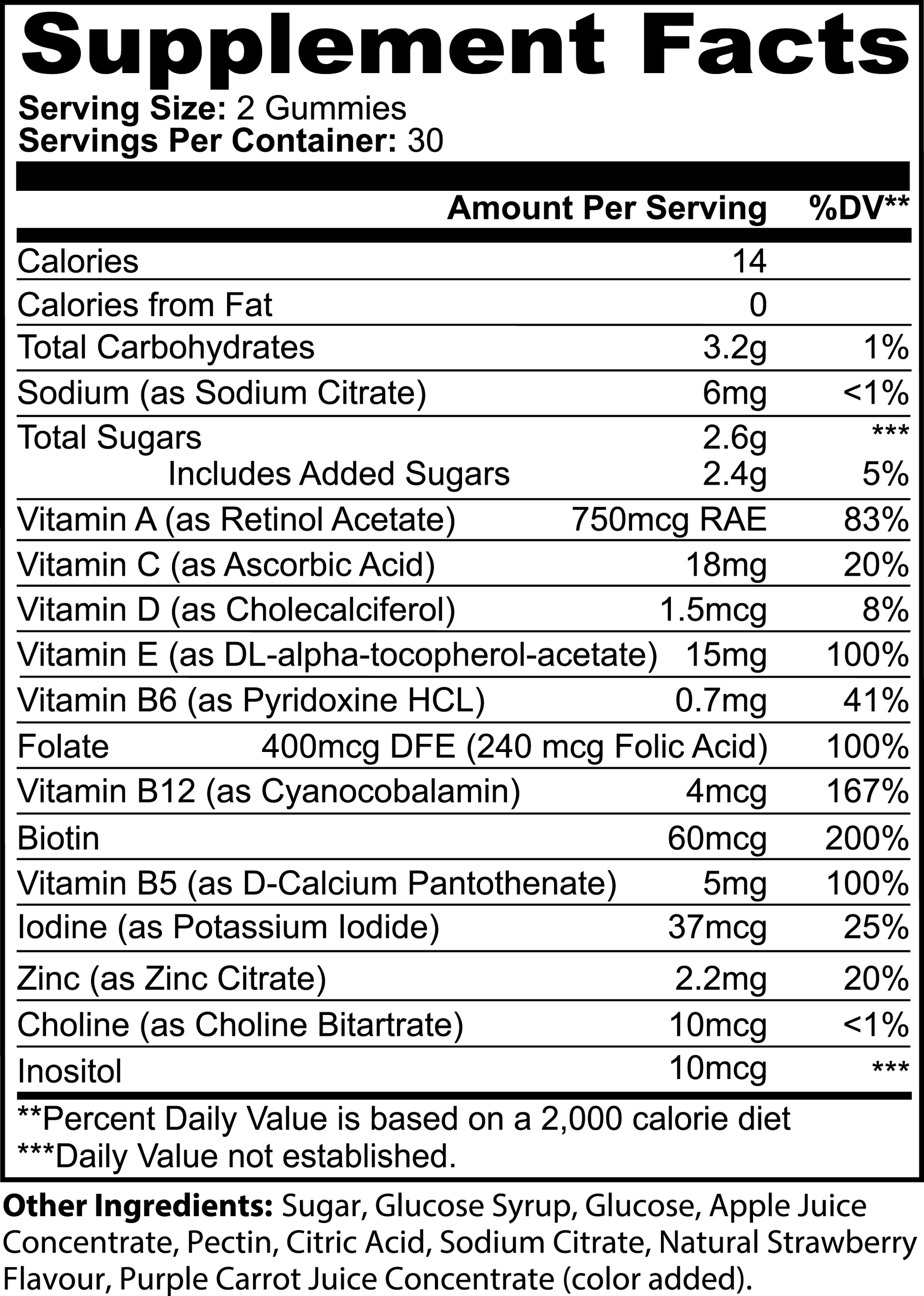 Multivitamin Bear Gummies (Adult) - NUTRALUS