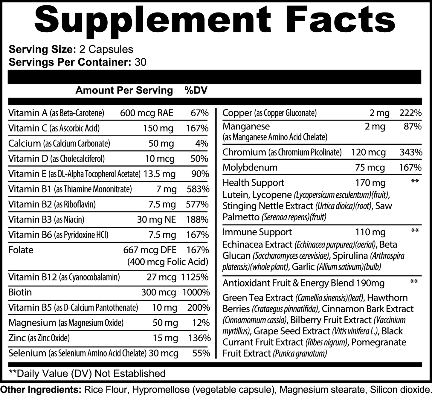 Complete Multivitamin - NUTRALUS